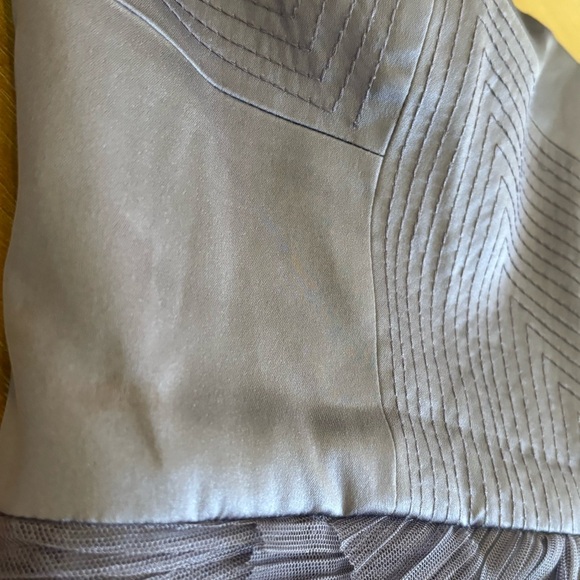 BCBG Strapless Mini Dress Frosted Plum, Size 8 - Picture 12 of 12